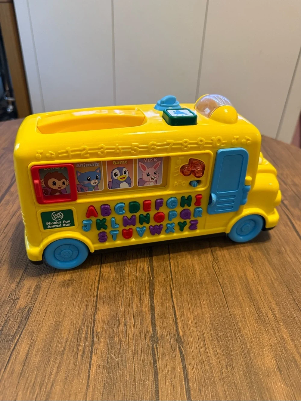 LeapFrog Phonics Fun Alphabet Learning Animal Bus Toddler Baby Toy